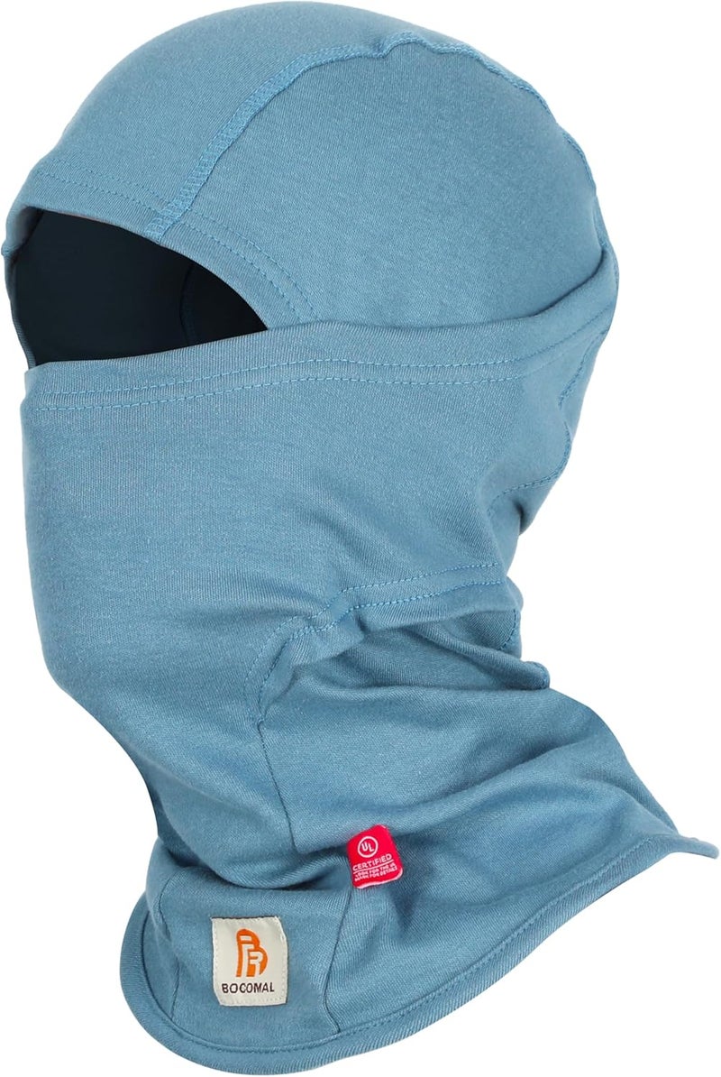 BOCOMAL FR Flame Resistant Balaclava Face Mask Arc Rated NFPA2112 CAT2 Helmet Liner Covering Hood for Welding - Image 1